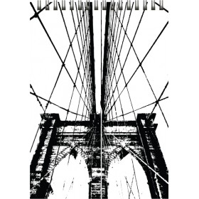 Блокнот А5, 80 листов KRAFT Color (серия Black & White)
